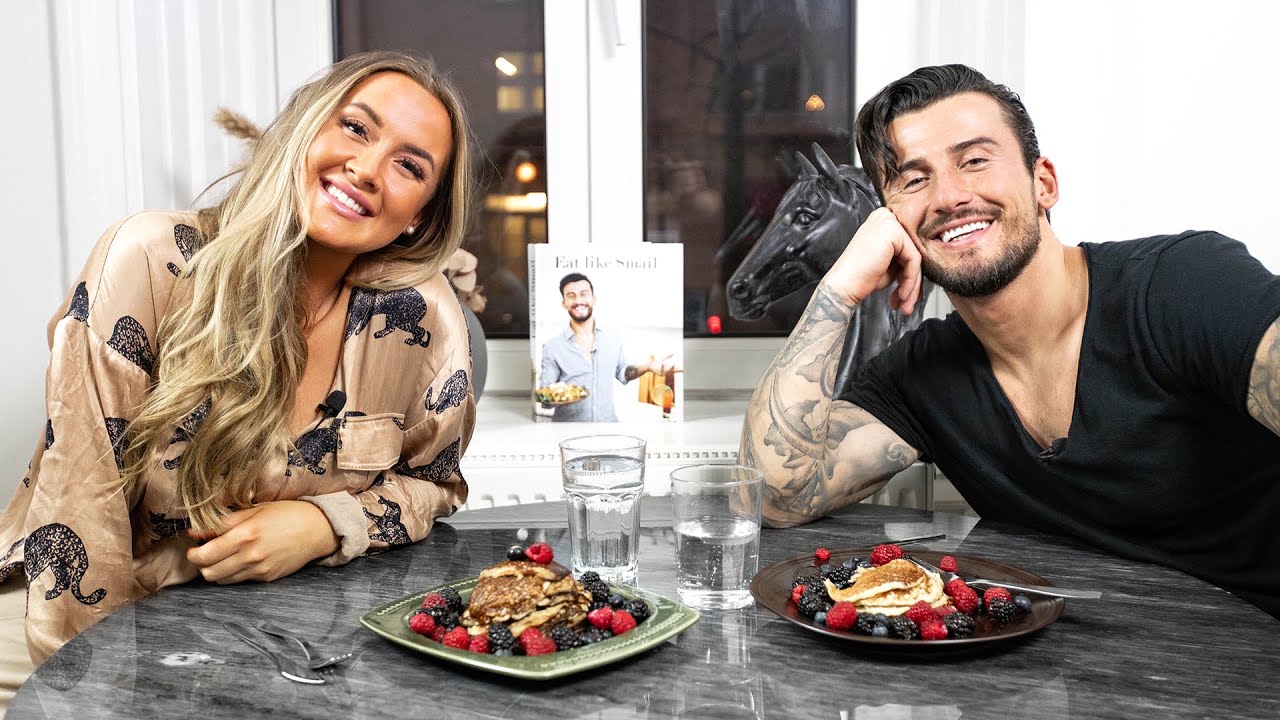 AGNES VON CORSWANT FRÅN EOTB MUKBANG! | PROTEINRIKA PANNKAKOR! | #EATLIKESMAIL