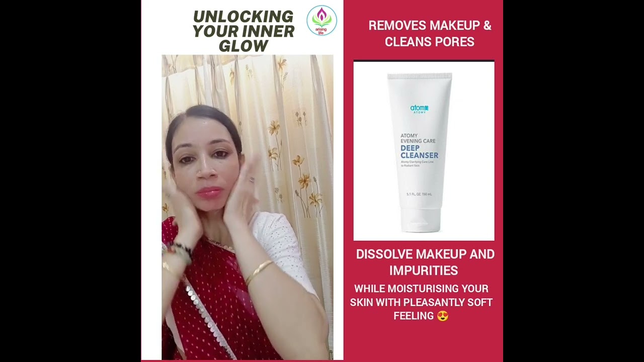 atomy's Deep cleanser review @globalatomy_in