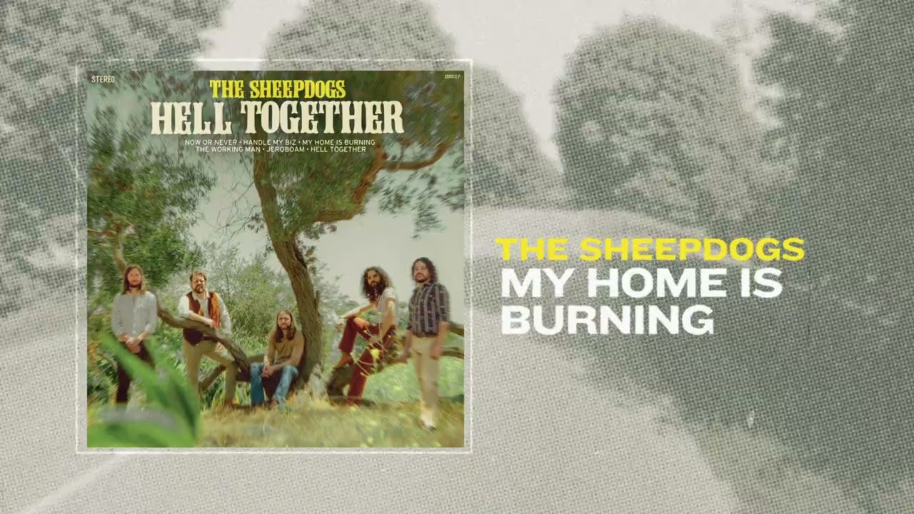 The Sheepdogs - My Home is Burning (Visualizer)