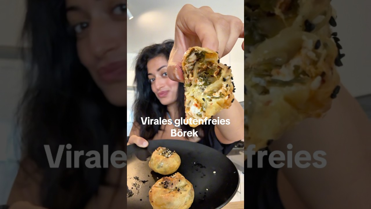 Glutenfreies B&ouml;rek mit Reispapier #glutenfrei #gesundeern&auml;hrung #cleaneating #backen #reispapier