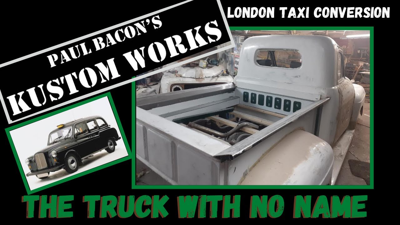 LONDON TAXI CONVERSION TO COOL PICK UP TRUCK