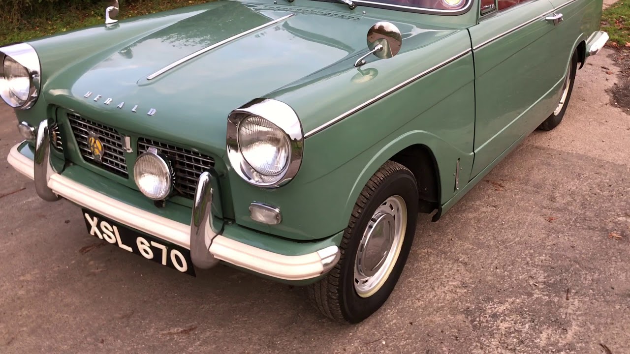 Triumph Herald MK1 1962 - Bradley James Classics