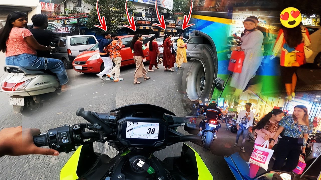 Crazy Public Reaction on Superbikes In India || Traffic Police Vs Loud Superbikes