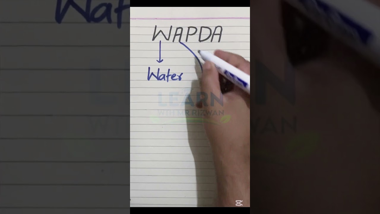 Full form of WAPDA 💡🔋#wapda #fullform #shortvideo #viralvideo #abbreviation #english #vocabulary