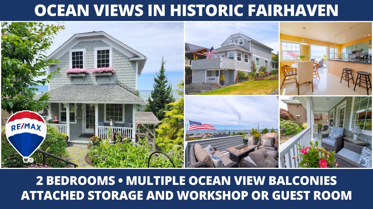 SOLD Ocean Views in Historic Fairhaven, Washington | 618 12th St