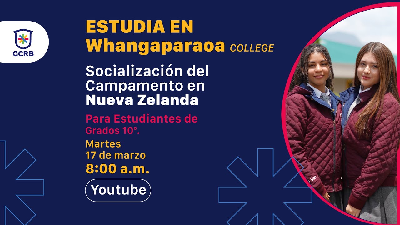 Socialización del campamento en Nueva Zelanda