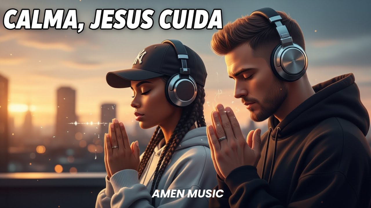 Se a Ansiedade Aperta, Escuta Isso — CALMA, JESUS CUIDA | Trap Gospel Que Acalma a Alma