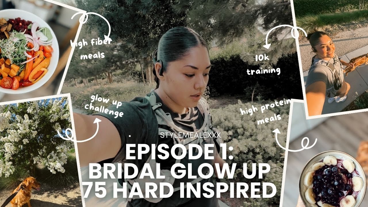 Bridal Glow Up ✨ 75 Hard (INSPIRED) *Bridal Glow Up Episode #1**