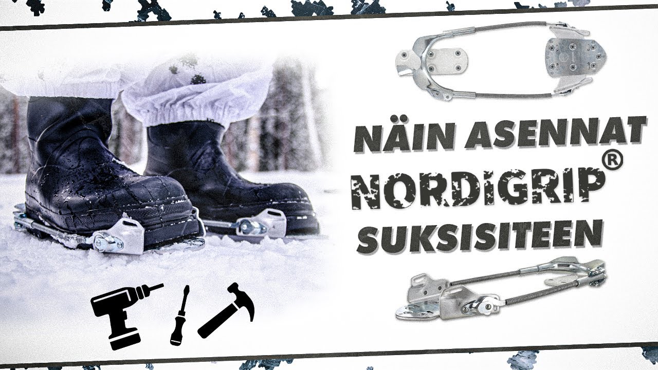 N&auml;in Asennat NORDIGRIP Mets&auml;suksisiteen - This Is How You Setup the NORDIGRIP Forest Ski Binding