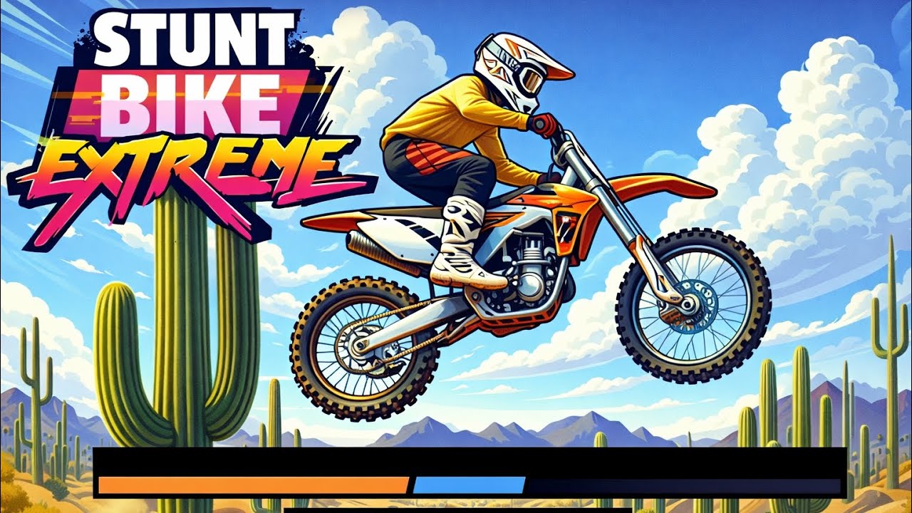 Stunt Bike Extreme 🏍️Crazy Jumps and Epic Stunts#gamingvideos #gaming 