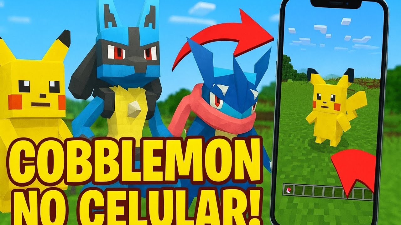 👉 Como Baixar e Instalar o Cobblemon no Minecraft (Celular) 2025 – Passo a Passo