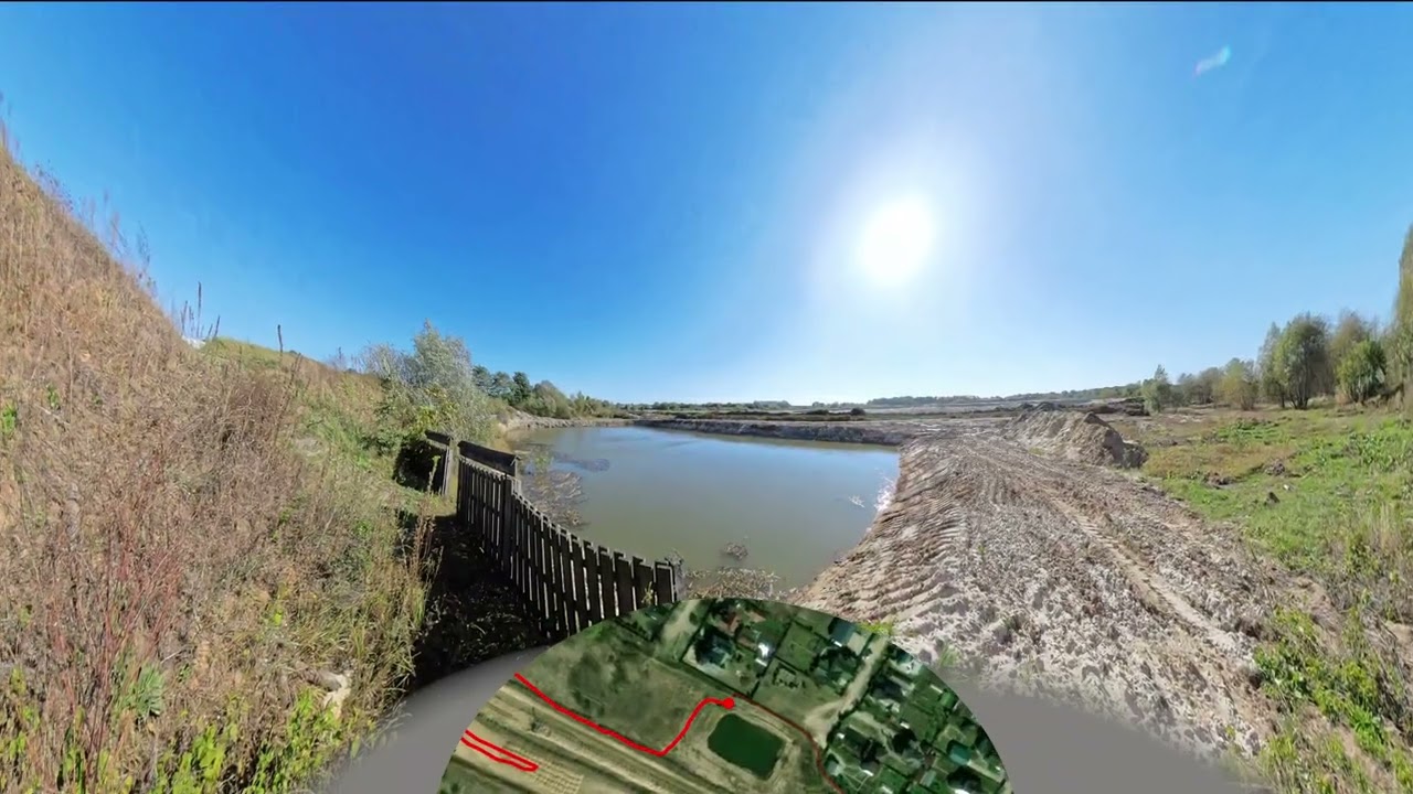 #Гомель | Пойма Сожа - Поляна - Дамба #HyperLapse 4k
