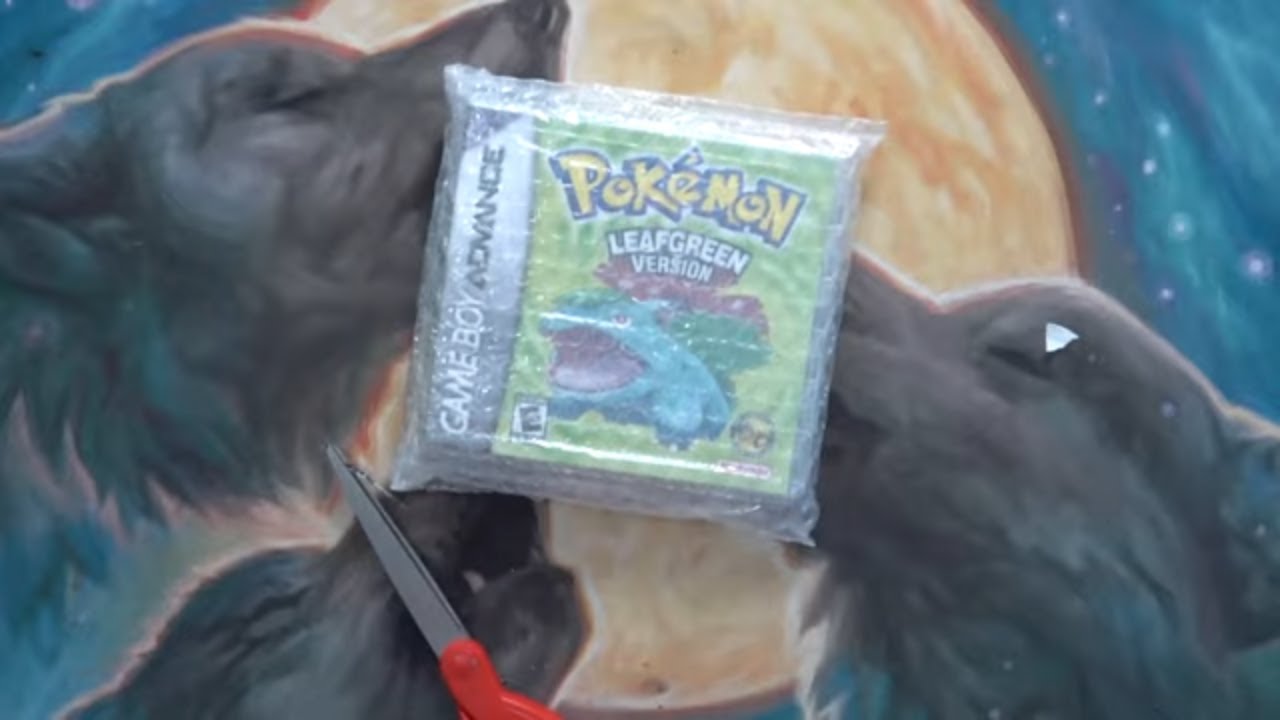 Handheld Gaming; Pokemon Leaf Green UNBOXING!!!
