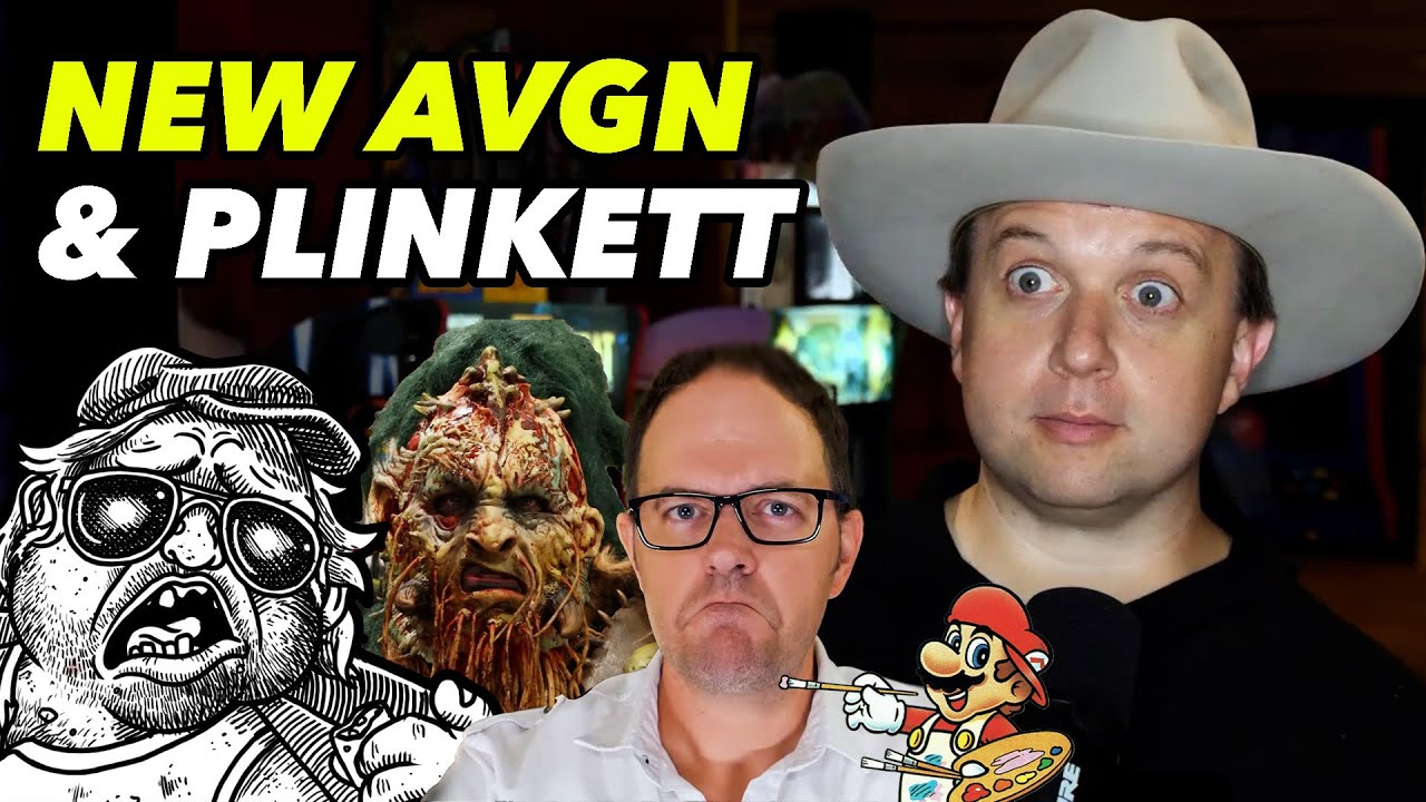 New AVGN & Plinkett (Mario Paint and What Happened to Star Wars) | Red Cow Arcade