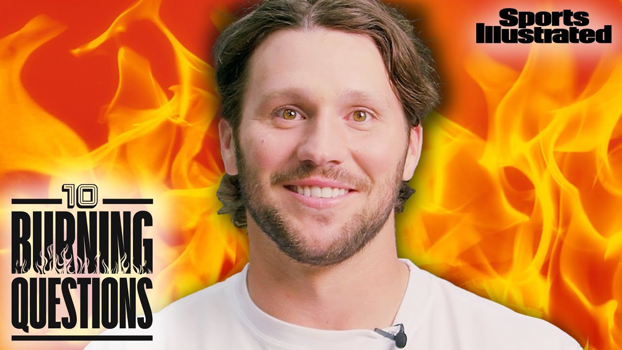 Josh Allen’s Go-To Hype Song Will Surprise You! | 10 Burning Questions | Sports Illustrated