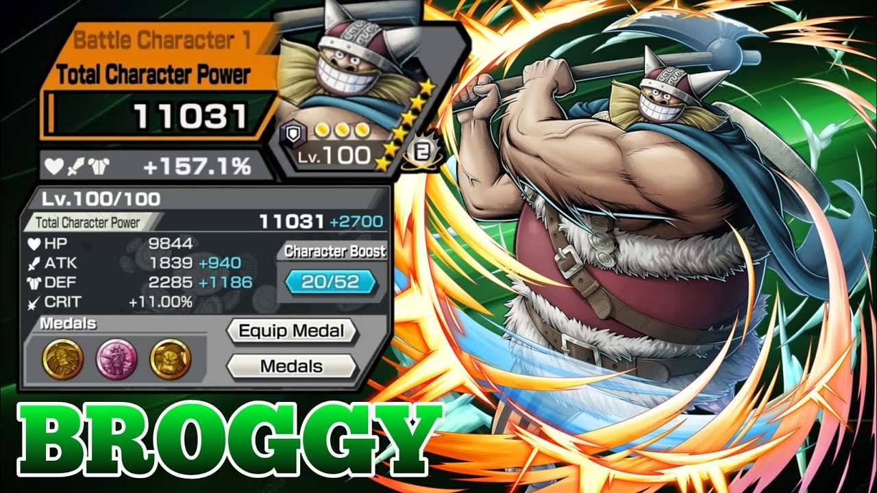 BROGGY GAMEPLAY | ONE PIECE BOUNTY RUSH | OPBR