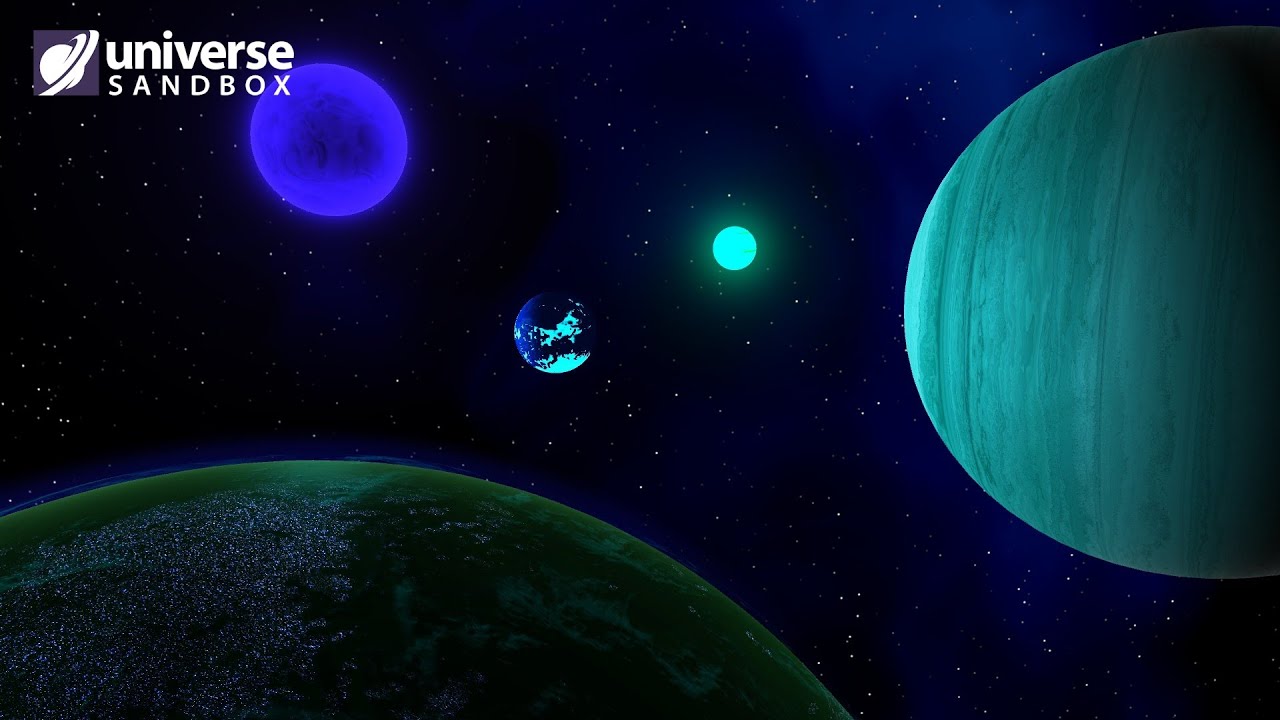Making A Solar System With A Cold Star! Universe Sandbox