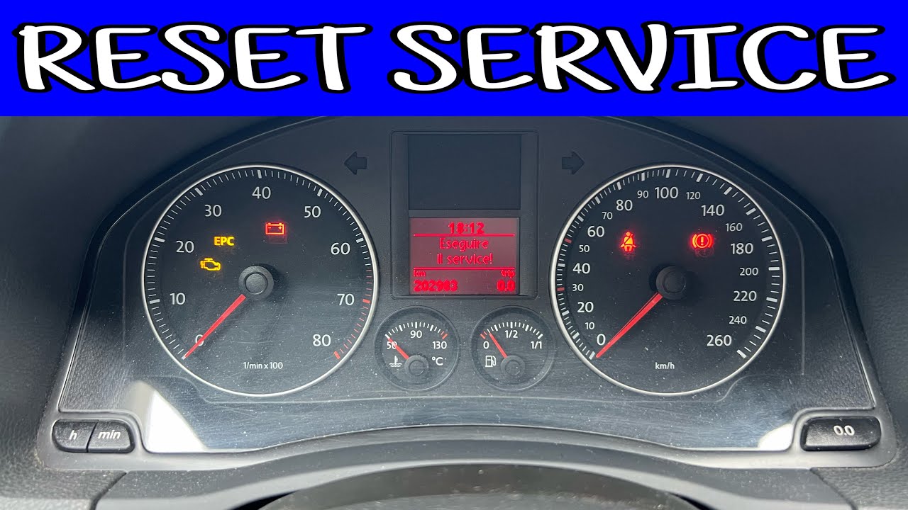 RESET SERVICE VOLKSWAGEN GOLF 5 #vw #golf5 #service