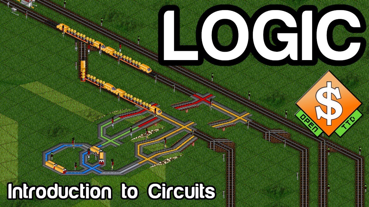 OpenTTD Logic: 01 Введение в логические схемы, элементы И, элементы НЕ