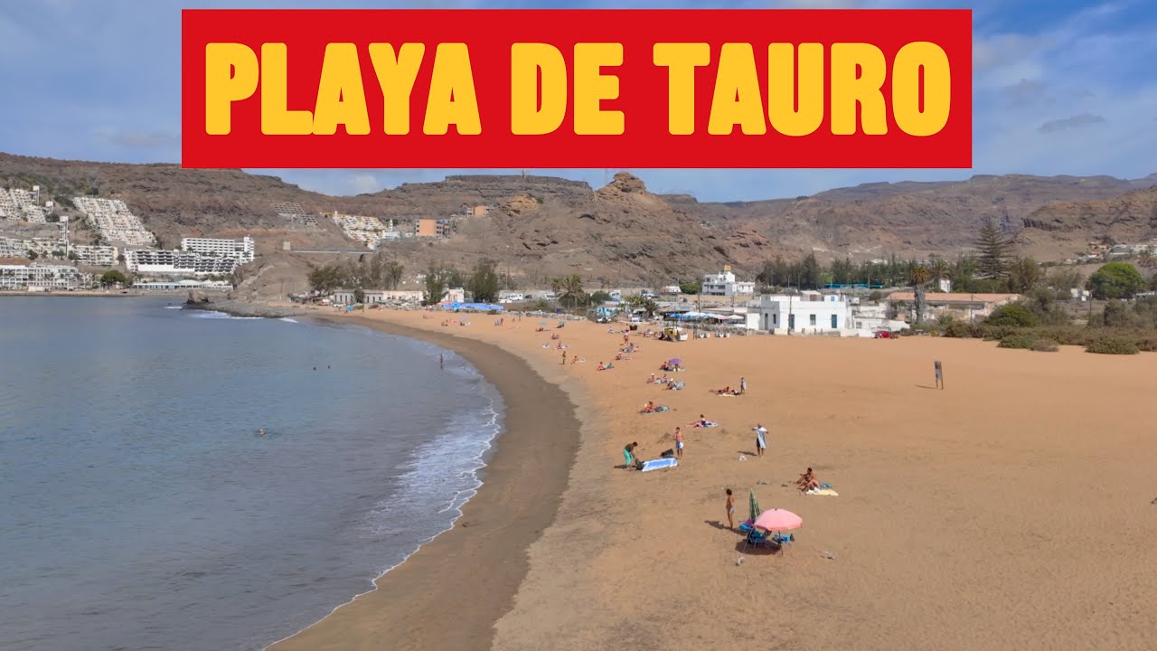 Playa de Tauro Beach in Gran Canaria