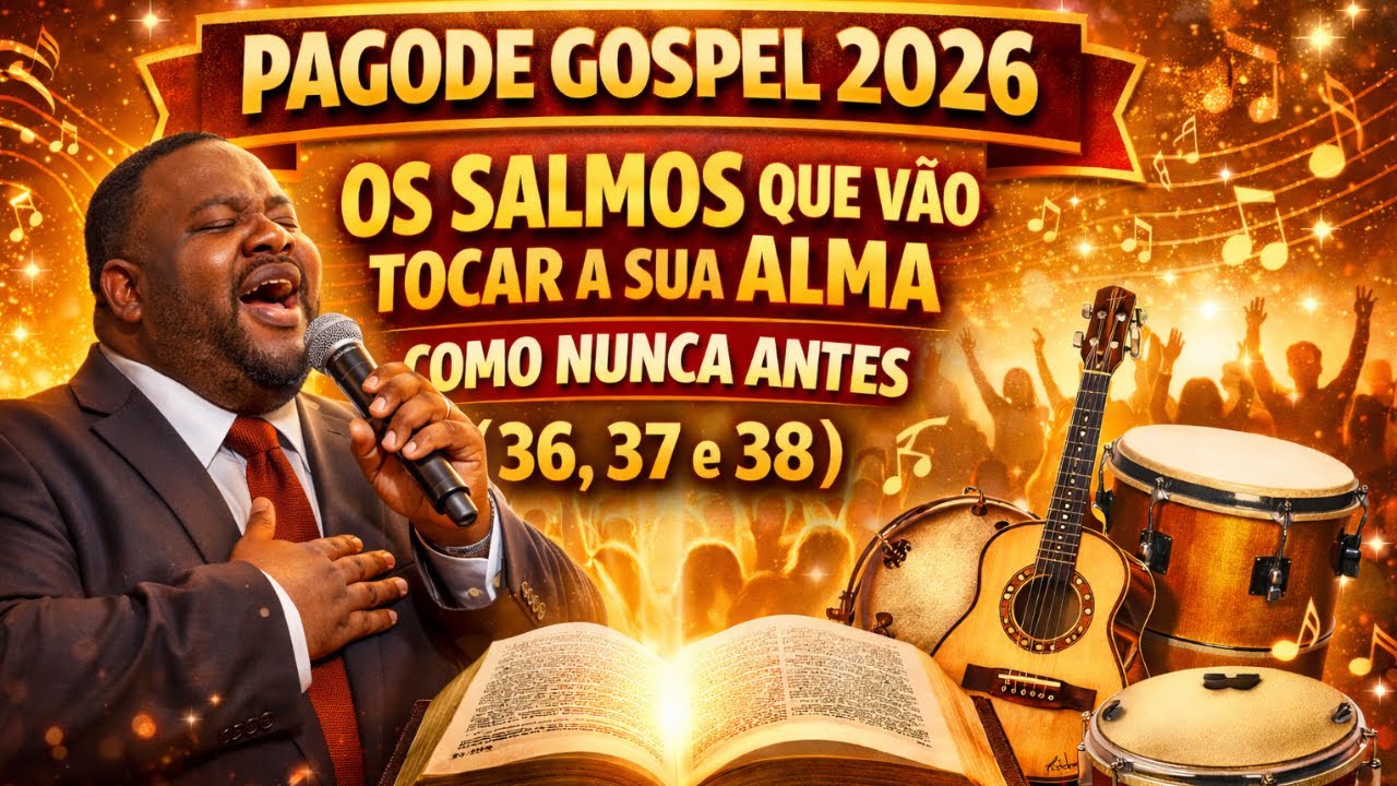 Pagode Gospel 2026 – Os Salmos Que Vão Tocar a Sua Alma Como Nunca Antes (36, 37 e 38)