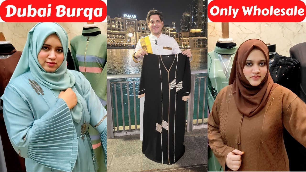 Premium Quality Original Imported Dubai Abaya Burqas Latest Designs