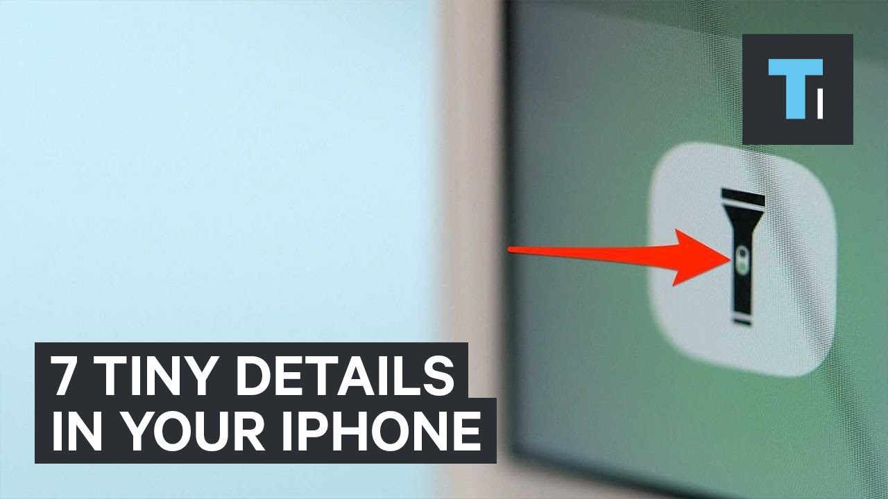 7 Tiny Detais In Your iPhone