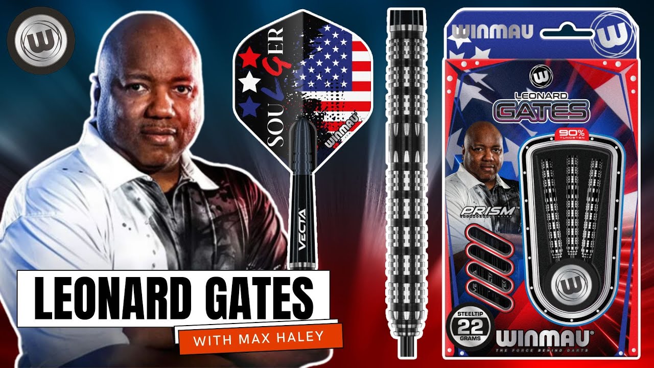 LEONARD GATES WINMAU DARTS REVIEW WITH MAX HALEY