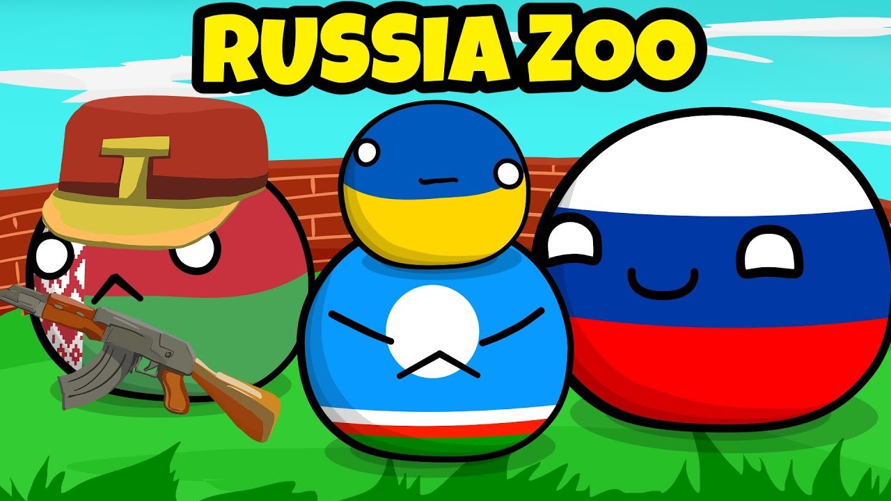 Славный зоопарк России - Countryball animation