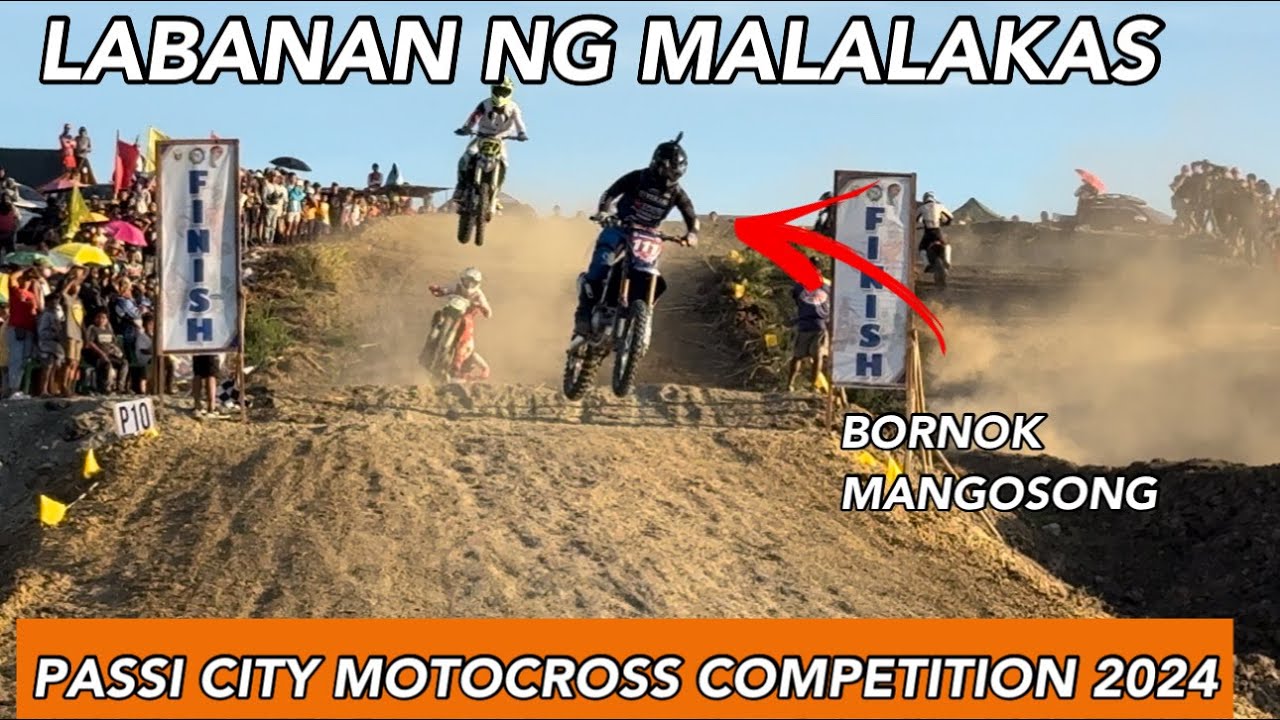 MANGOSONG 🆚 NAPAT 🆚 RIVERA SA OPEN PRO 2 CATEGORY FINAL HEAT PASSI CITY MOTOCROSS COMPETITION 2024