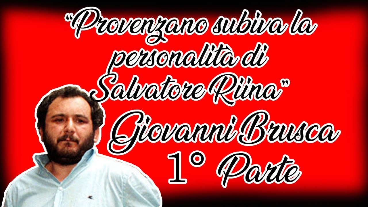 8) Provenzano subiva la personalità di Riina Giovanni Brusca trattativa Stato Mafia 11 dicembre 2013