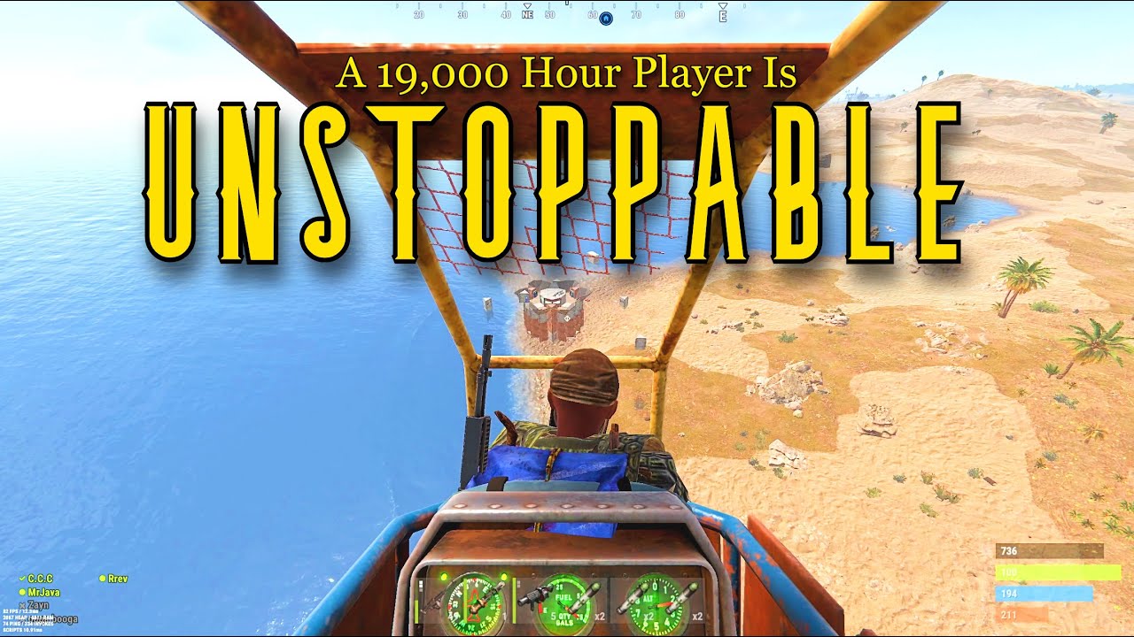 RUST | UNSTOPPABLE | A 19,000 Hour Player's Rust Edit