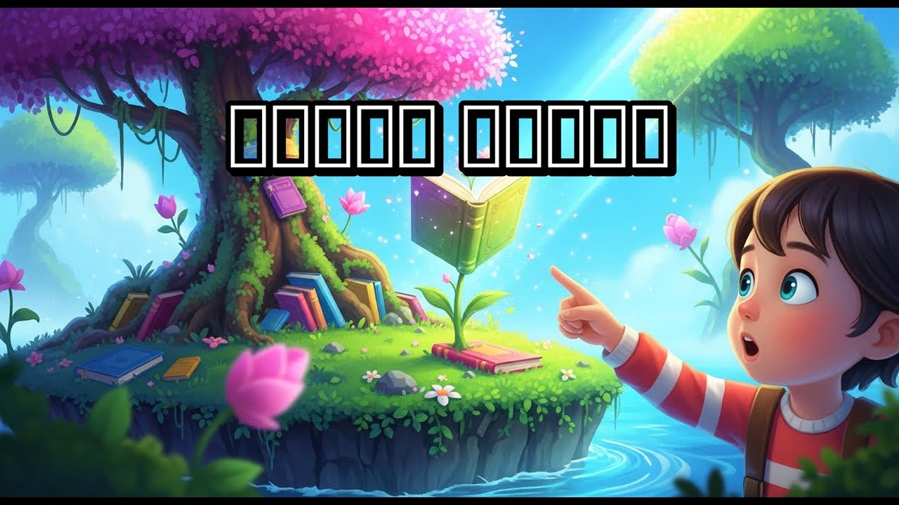 किताबों से उगने वाला टापू… सीख की अद्भुत कहानी!