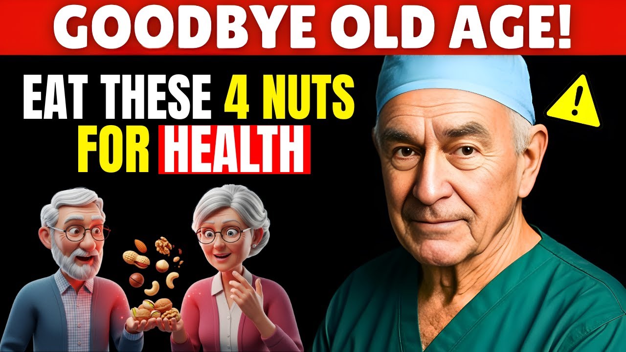 Over 60? 4 Nuts You MUST Eat for Longevity