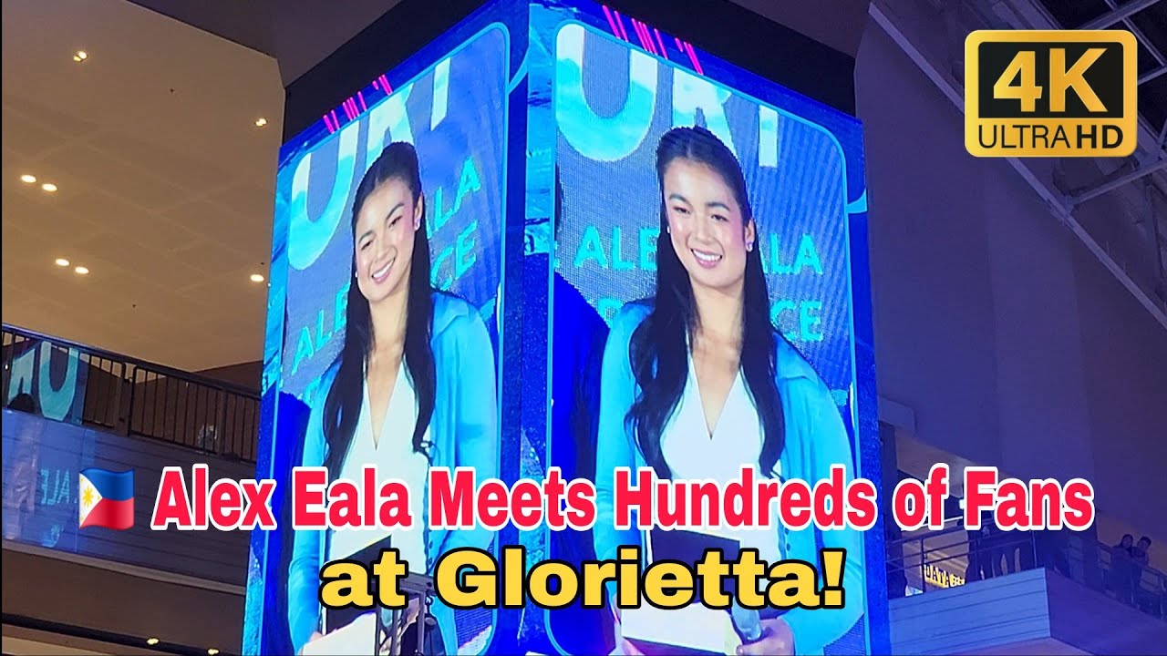 🇵🇭 Алекс Эала встречается с сотнями фанатов в Glorietta! | Полная версия встречи 2026