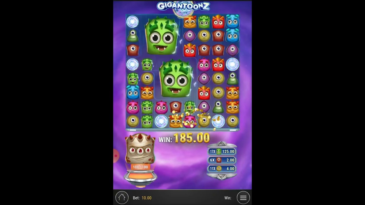 GIGANTOONZ BIG WIN / Гигантонз биг вин / playngo / ПлейНГо Гигантонз занос