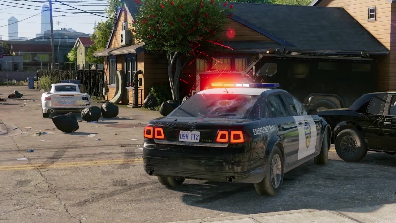 WATCH DOGS 2 NPC Wars 08 - OPD/SFPD vs Gangs #npcwars