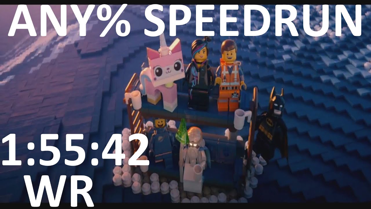 [Former WR] The LEGO Movie Videogame Any% Speedrun in 1:55:42