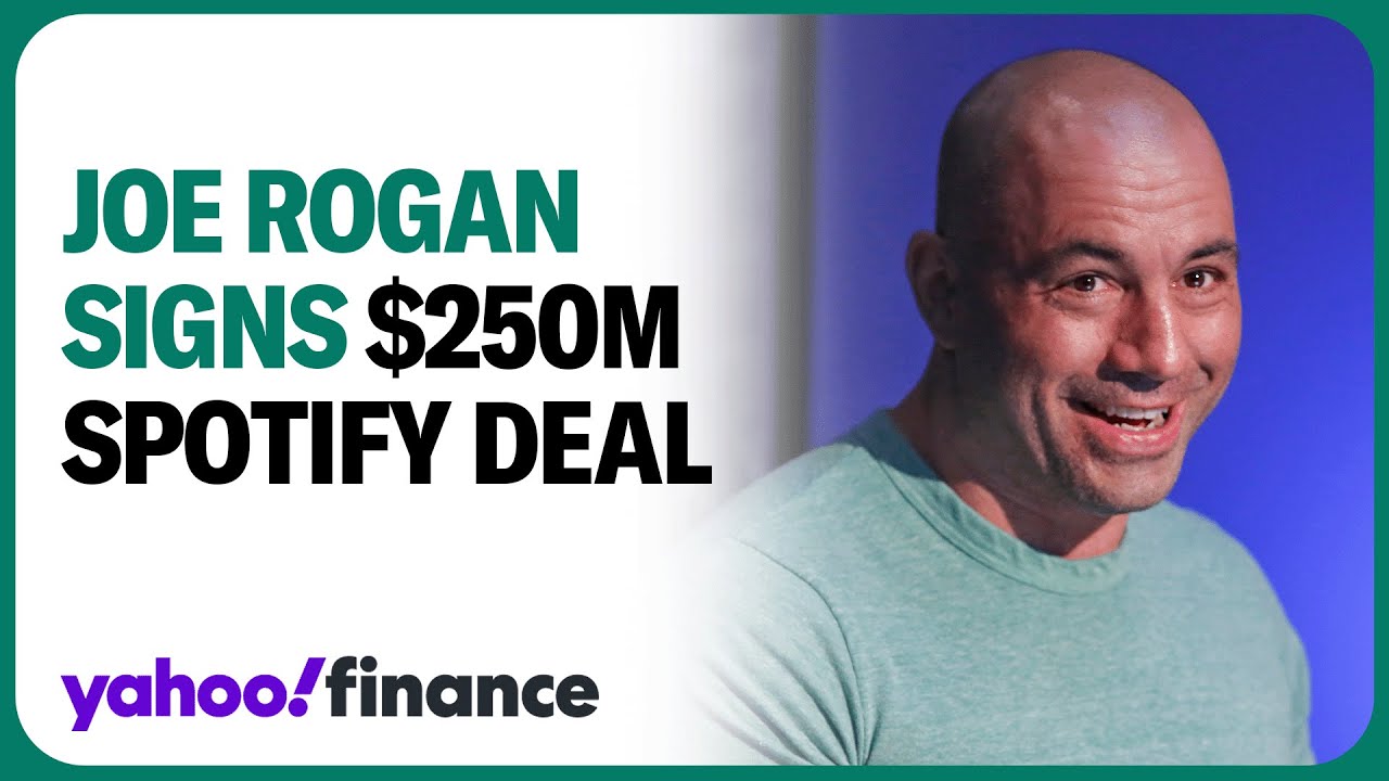 Joe Rogan signs a new deal with Spotify worth up to $250 million: WSJ