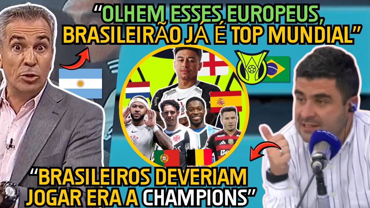IMPRENSA SUL-AMERICANA CHOCADA COM LINGARD/EUROPEUS NO FUTEBOL BRASILEIRO