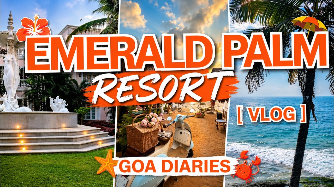 Staying in a Dreamy Resort in SOUTH GOA || Emerald Palms, Goa