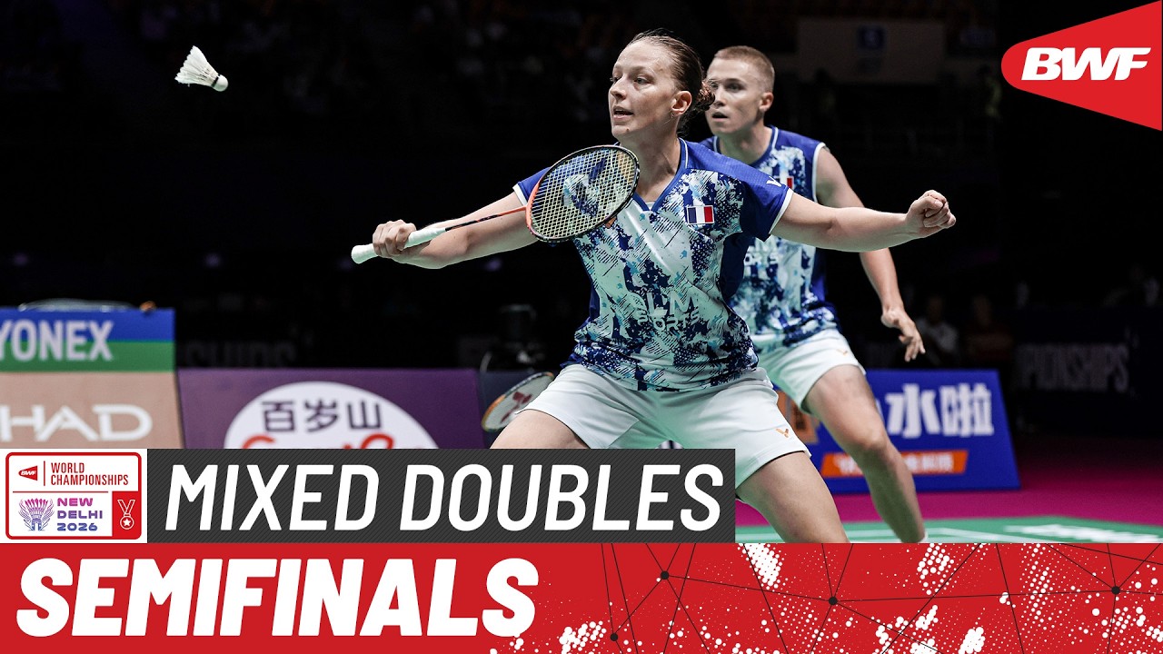 BWF World Championships 2026 | Gicquel/Delrue (FRA) [5] vs Jiang/Wei (CHN) [2] | SF