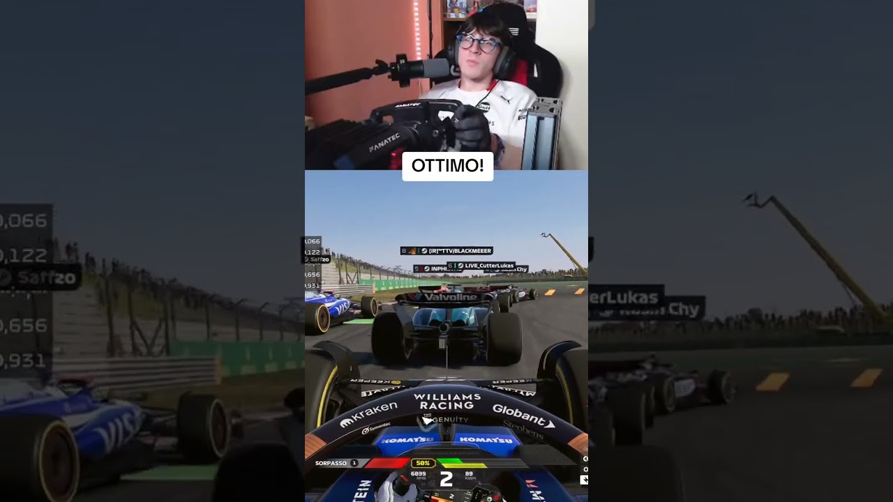 OTTIMO! #f124online #f1online #f1crash #f1gamplay #f124 #f1game #formula1 #f1memes #f1meme #f1