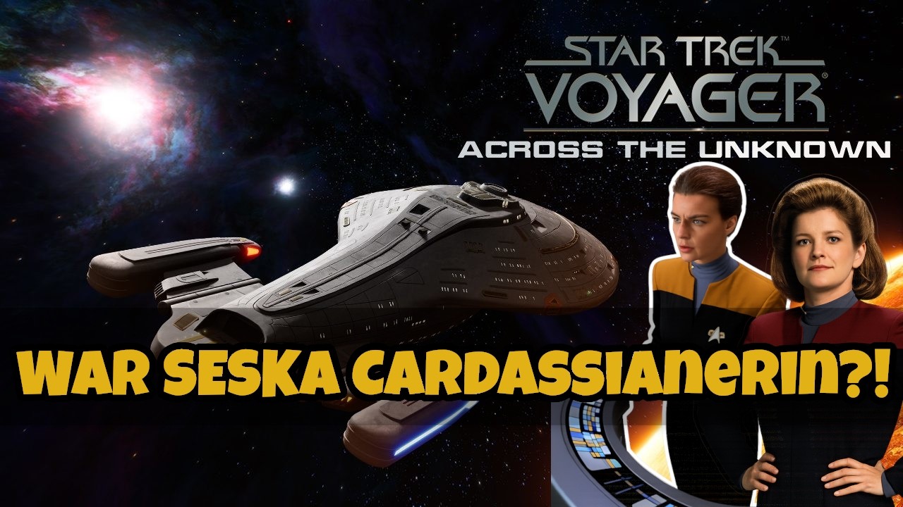 das Signal/Seskas ende - STAR TREK VOYAGER:  Across the Unknown - Gameplay - Deutsch - Weltraumspiel