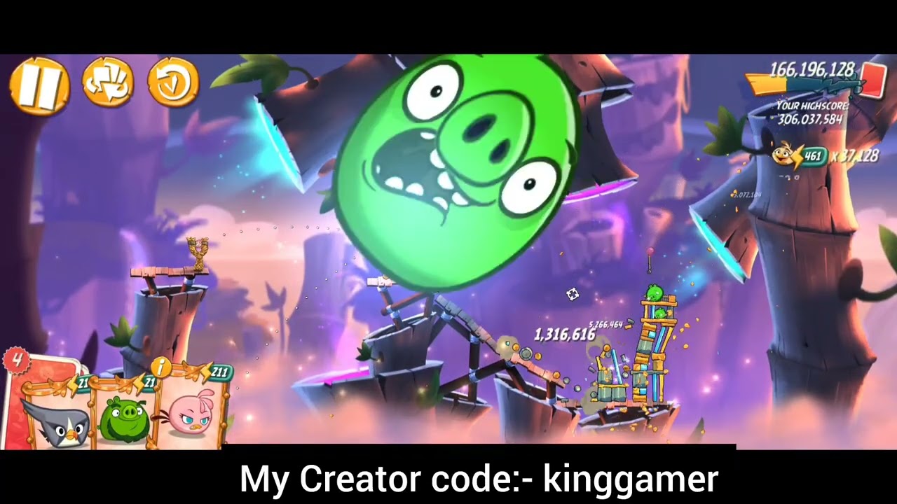 Angry birds 2 clan battle today (26 February 2026) (Bubbles Melody Gameplay) (142 High Ratio)