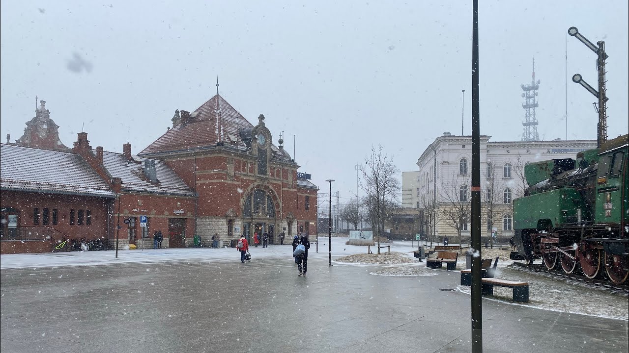 Prezentacja Dworca i Placu Dworcowego w Opolu Głównym 