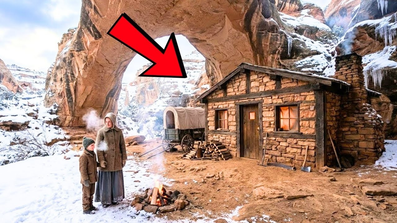 They Laughed At Her Cabin Under a Natural Bridge — Then Came Begging For Shelter