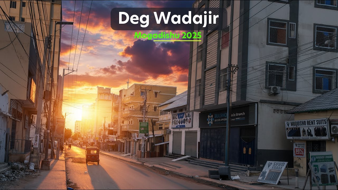 Vlog Deg Wadajir BulaXubey Mogadishu 2025 || Walking Tour 4k