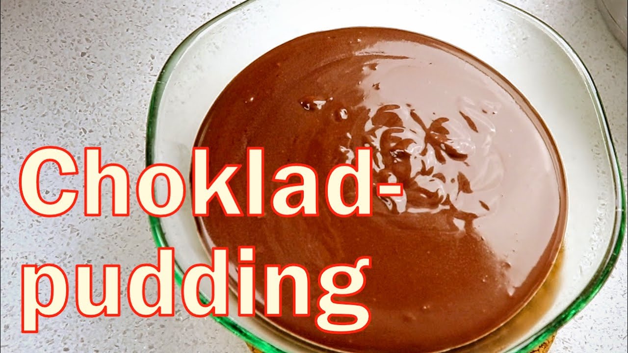 Chokladpudding - retro men gott