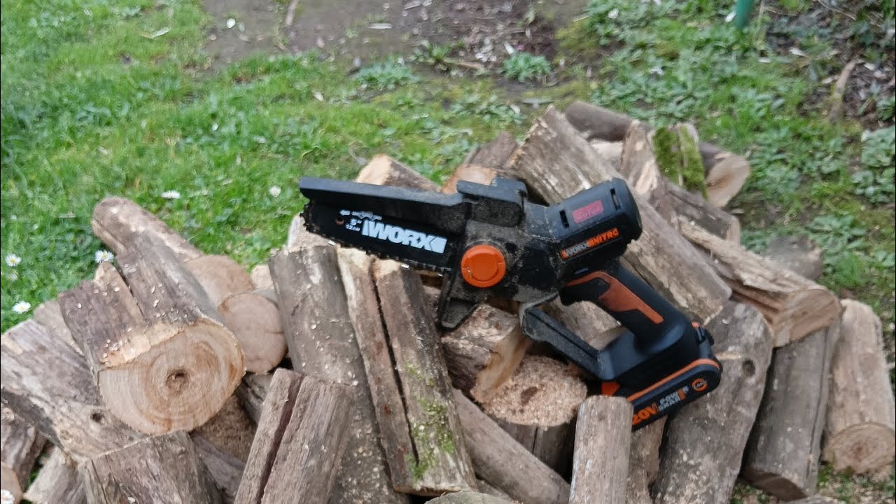 POTATORE WORX NITRO A BATTERIA 🔋.... MEGLIO DI UNA MOTOSEGA 👌👌👌💯
